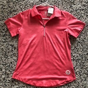 NWT- ladies golf top! Zipper is functional.